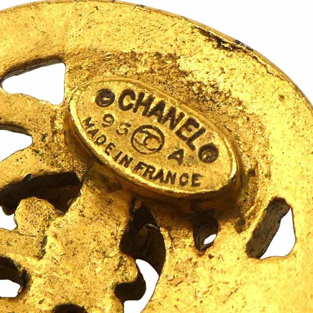 Chanel Clip-On Earrings Gold- #249949C60B - Picture 7 of 7